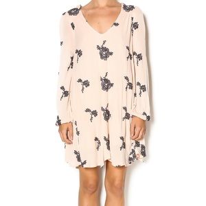 Free People Pink Floral Dress